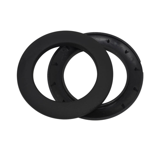 44362|Dritz 1-9/16" Plastic Curtain Grommets, Matte Black, 8 Sets
