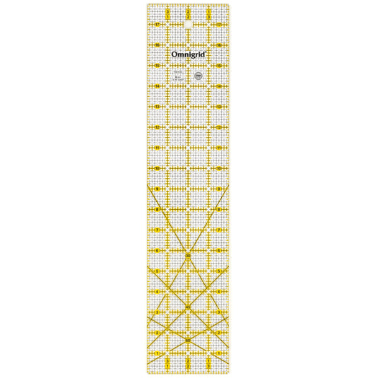 R418G|Omnigrid Rectangle Grid Ruler, 4" x 18"