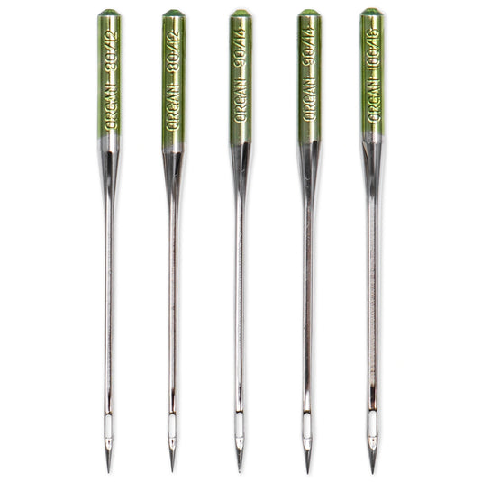 154955|Prym Topstitch Sewing Machine Needles, Sizes 12-16 (No. 80-100), 5 pc