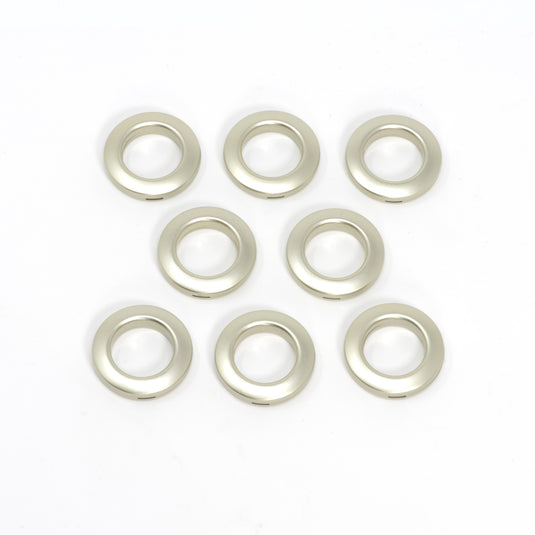 44375|Dritz 1" Plastic Curtain Grommets, Champagne, 8 Sets