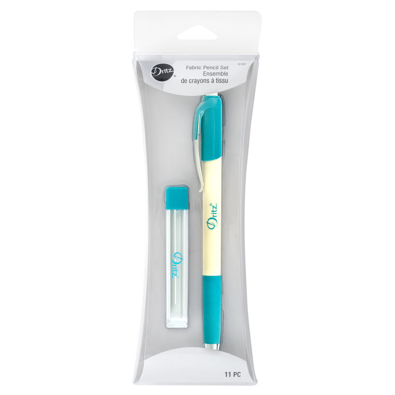 Load image into Gallery viewer, 3107|Dritz Mechanical Fabric Pencil Set, 0.9mm, White