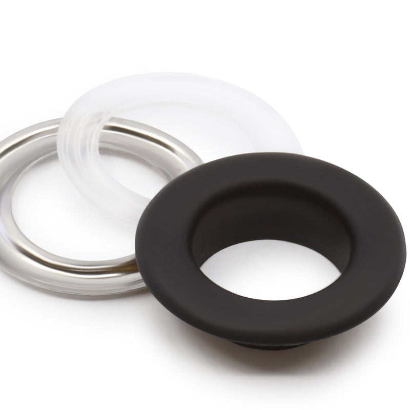 Cargue la imagen en el visor de la galería, 740-1-T|Dritz 1/2" Fashion Grommets, 1 Kit, Black