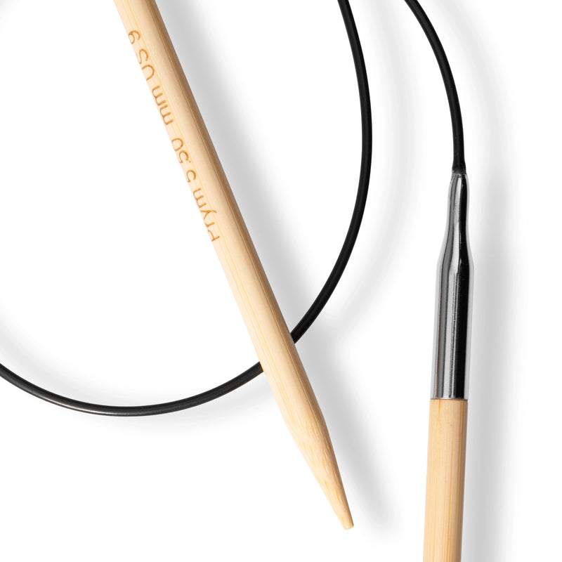 Load image into Gallery viewer, 222519|Prym 24" (60 cm) Circular Bamboo Knitting Needles, US 9 (5.5 mm)