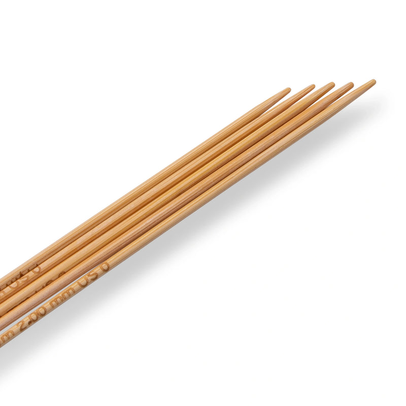 Load image into Gallery viewer, 222200|Prym 6" Double Point Bamboo Knitting Needles, 2mm
