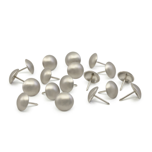 44280|Dritz 5/8" Smooth Decorative Nails, Nickel, 18 pc