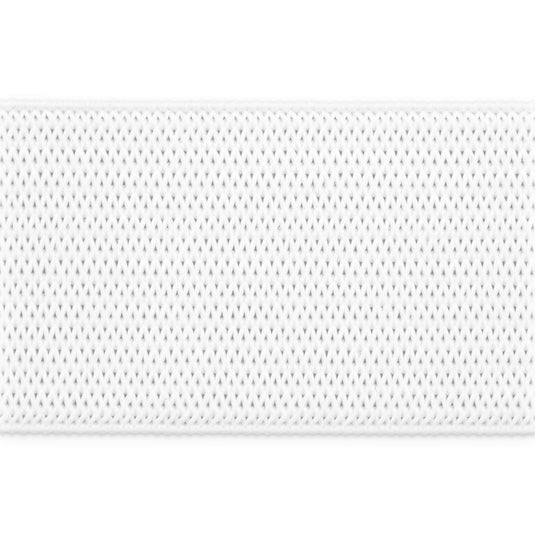 9323W|Dritz 1" Knit Non-Roll Elastic, White, 30"