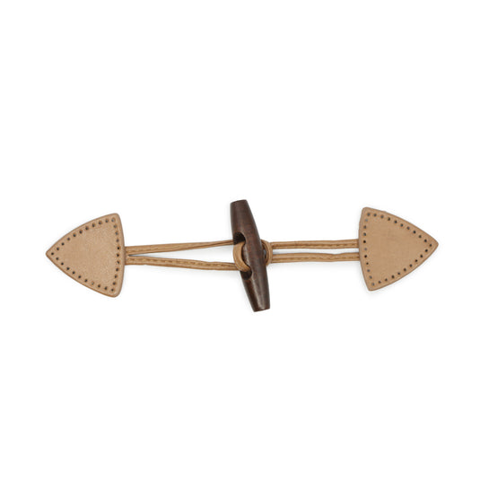 454-58|Dritz Sew-On Toggle, 1 pc, Tan