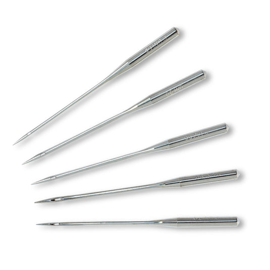 152167|Prym Universal Sewing Machine Needles, Sizes 8-14 (No. 60-90), 5 pc
