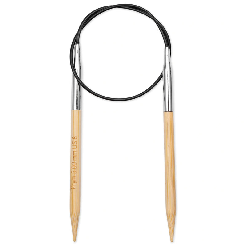 Chargez l'image dans la visionneuse de la galerie, 222528|Prym 16" (40 cm) Circular Bamboo Knitting Needles, US 8 (5 mm)