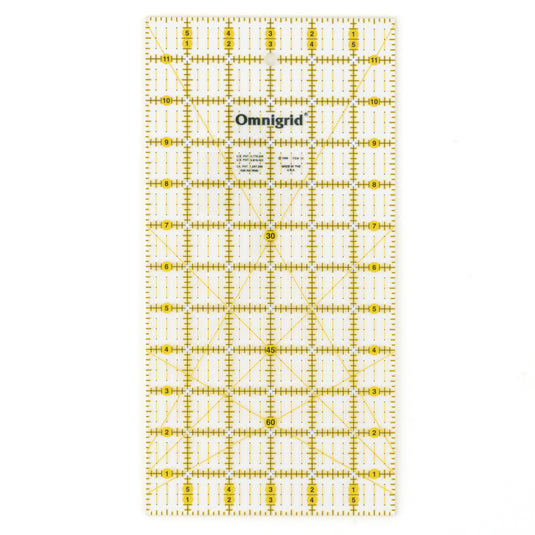 R11248|Omnigrid Rectangle Ruler Value Pack (1"x6", 4"x8", 6"x12")
