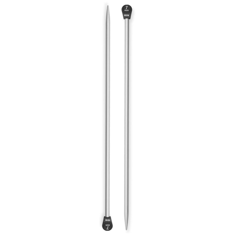 Load image into Gallery viewer, 191470|Prym 14" Single Point Aluminum Knitting Needles, 7mm