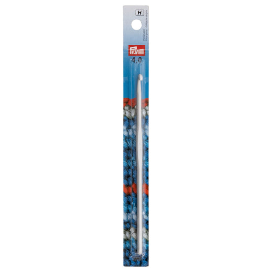 195139|Prym 6" Aluminum Crochet Hook, 4mm