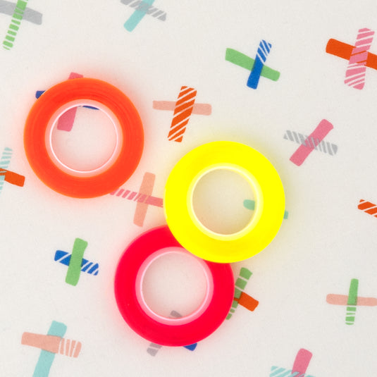 2102|Omnigrid Glow-Line Tape, Transparent and Fluorescent