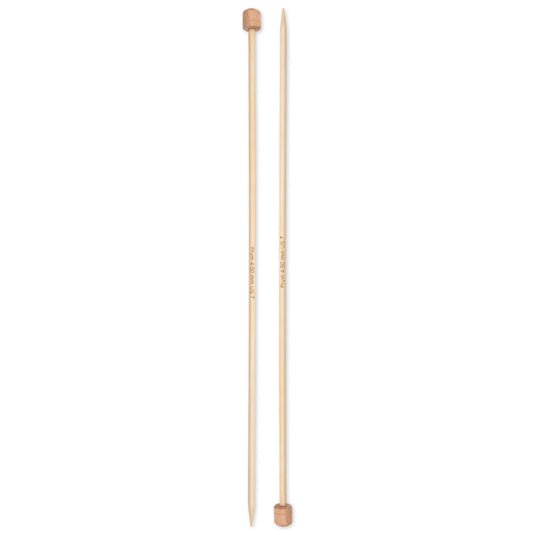 222116|Prym 13" Single Point Bamboo Knitting Needles, 4.5mm