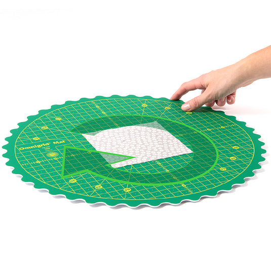 14WGR|Omnigrid 360 Rotating Cutting Mat, 14"