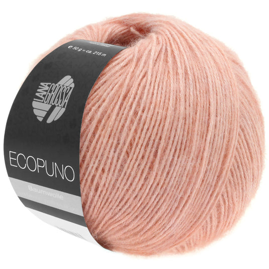 13310007|Lana Grossa Ecopuno Yarn, Peach