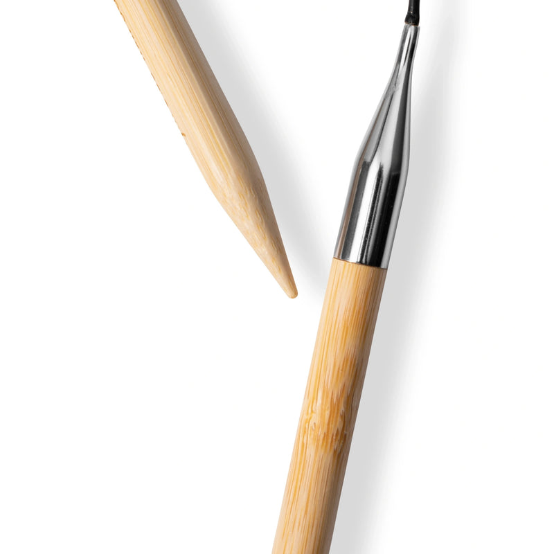 Chargez l'image dans la visionneuse de la galerie, 222532|Prym 16" (40 cm) Circular Bamboo Knitting Needles, US 11 (8 mm)