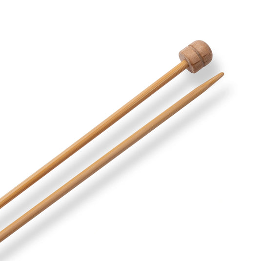 222123|Prym 13" Single Point Bamboo Knitting Needles, 2.5mm