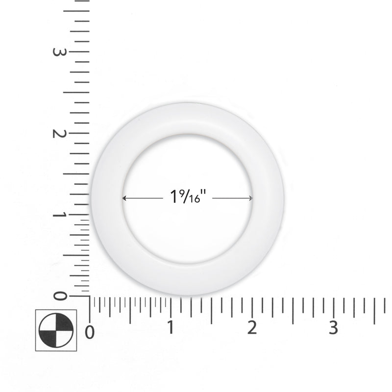 Load image into Gallery viewer, 44361|Dritz 1-9/16" Plastic Curtain Grommets, White, 8 Sets

