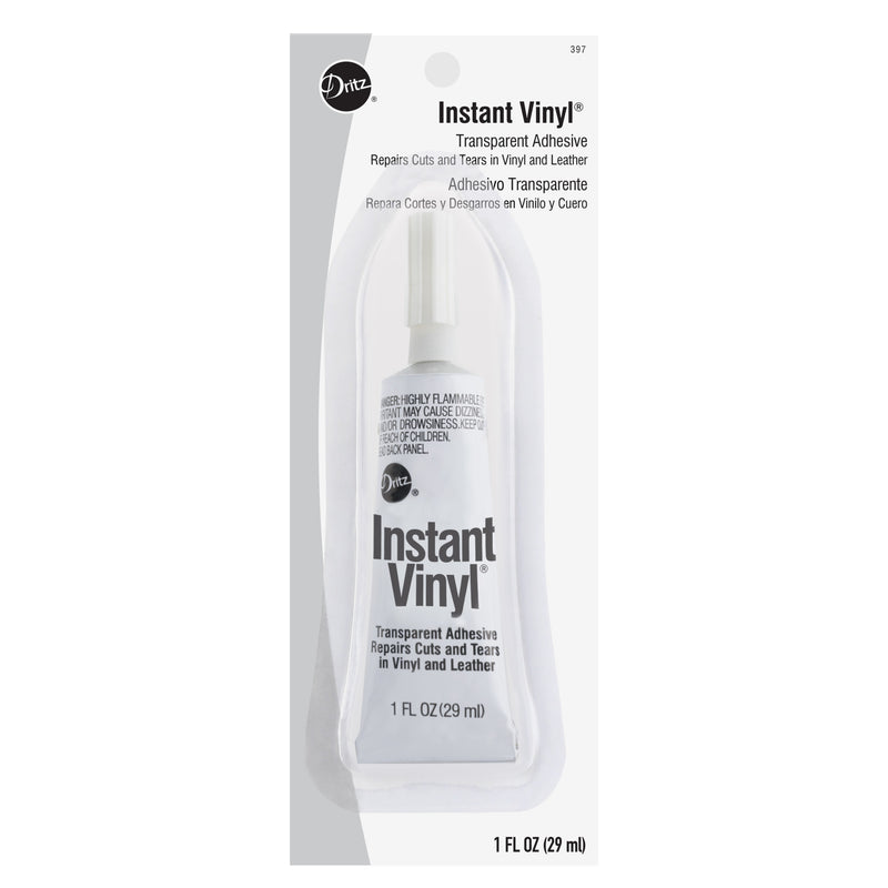 Load image into Gallery viewer, 397|Dritz Instant Vinyl, Transparent Adhesive, 1 fl. oz.