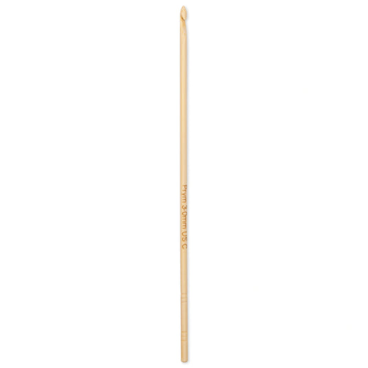 197602|Prym 6" Bamboo Crochet Hook, 3mm