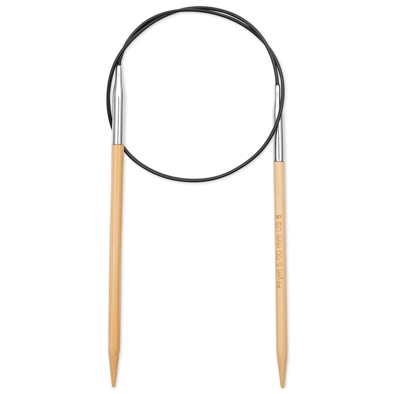 Load image into Gallery viewer, 222518|Prym 24" (60 cm) Circular Bamboo Knitting Needles, US 8 (5 mm)