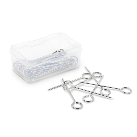 44009|Dritz 2-1/2" Upholstery Pins, Nickel, 30 pc