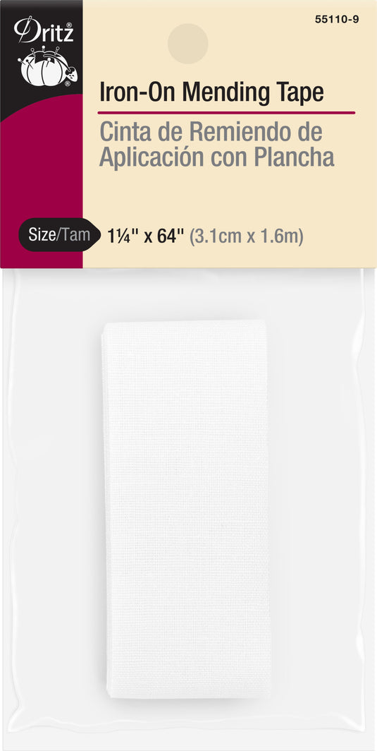 55110-9|Dritz Iron-On Mending Tape, 1-1/4