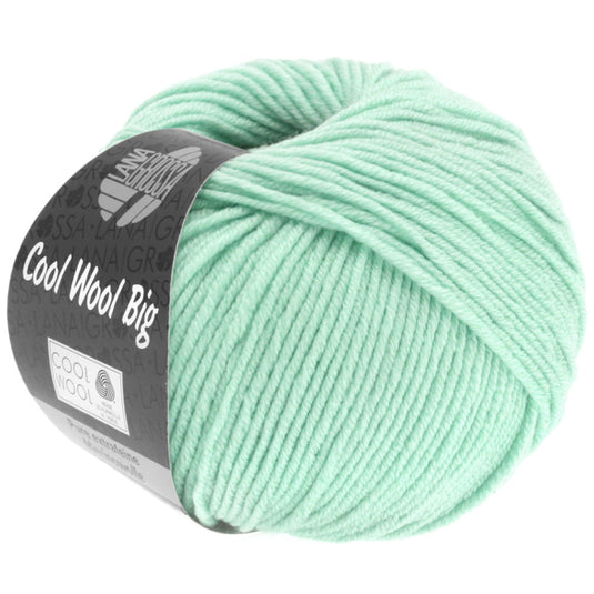 0640978|Lana Grossa Cool Wool Big Yarn, Pastel Green