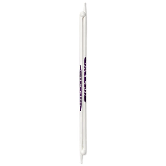 190308|Prym 12" Ergonomic Single Point Knitting Needles, 6mm