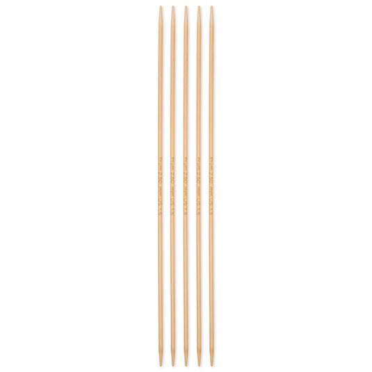 222211|Prym 8" Double Point Bamboo Knitting Needles, 2.5mm