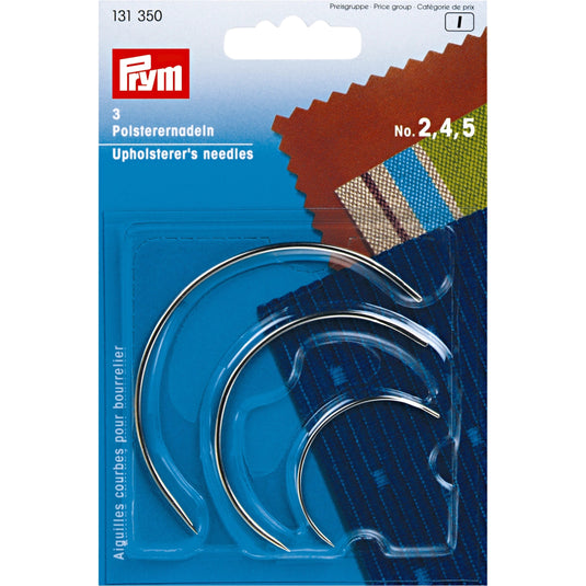 131350|Prym Upholsterers Hand Needles, No. 2-5, 3 pc