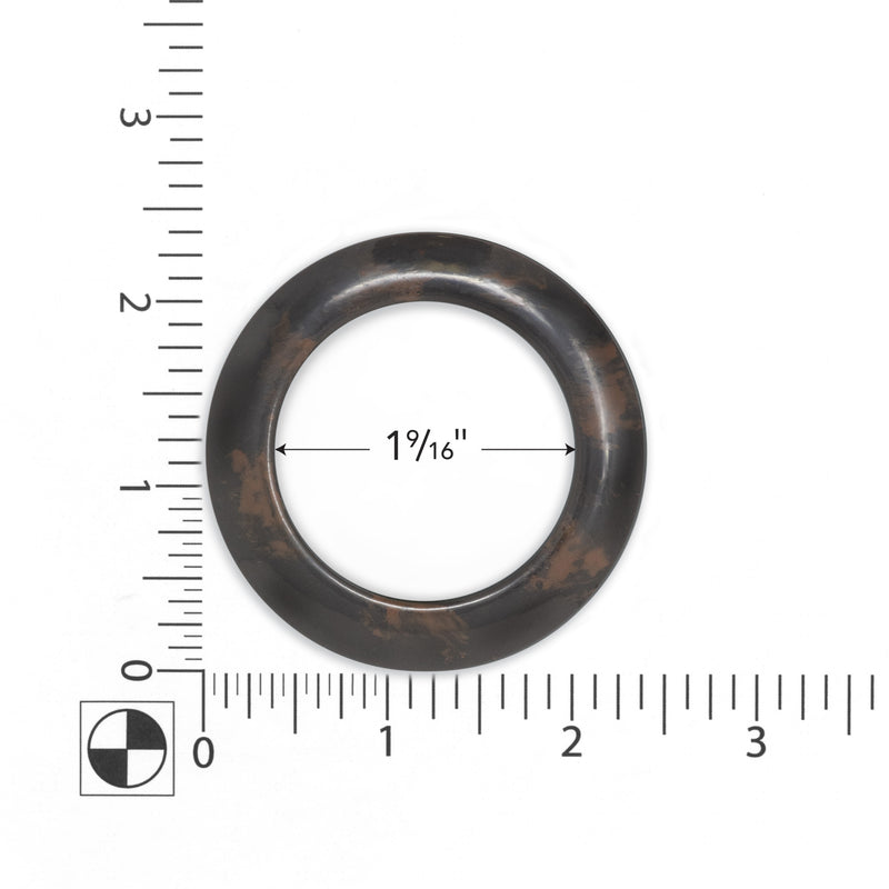Load image into Gallery viewer, 44450|Dritz 1-9/16" Plastic Curtain Grommets, Brown, 8 Sets
