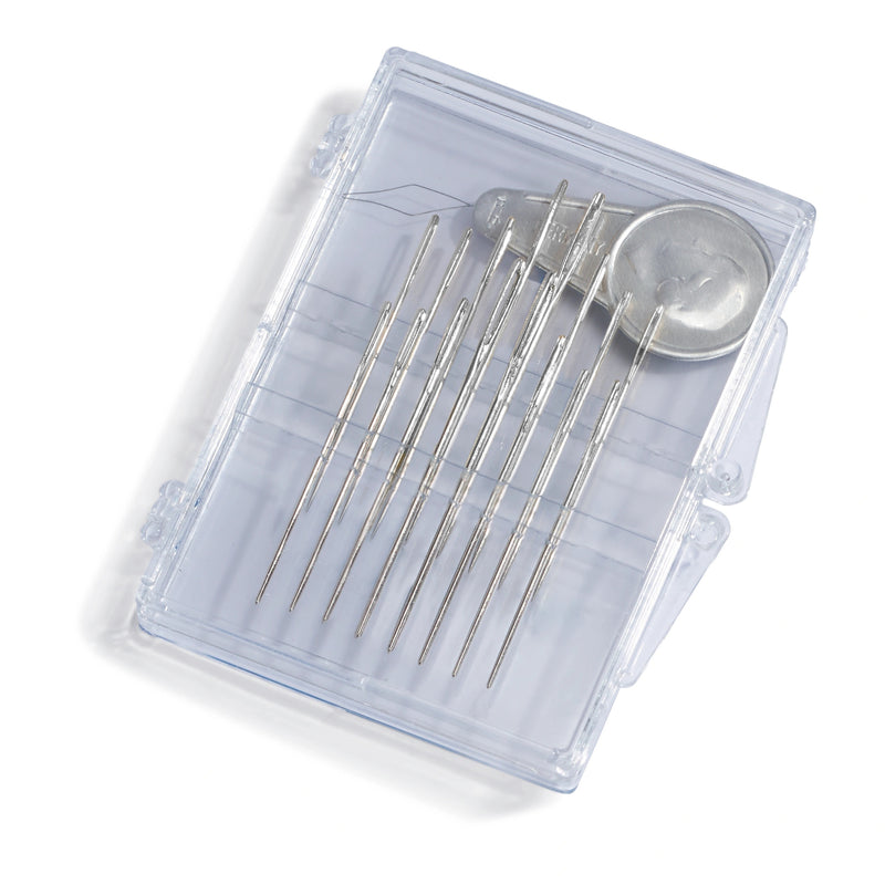 Load image into Gallery viewer, 124550|Prym Chenille/Tapestry Needles &amp; Threader, No. 18-22, 16 pc