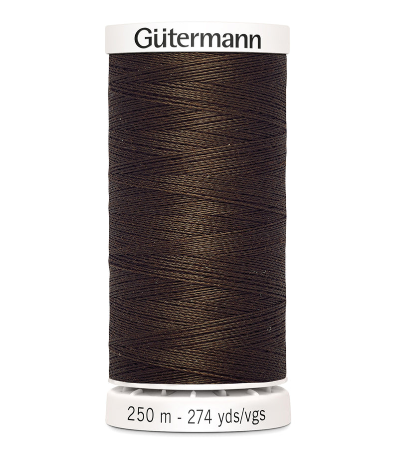 Chargez l'image dans la visionneuse de la galerie, 729914-595|Gutermann Sew-All Thread, Chestnut, 274 YD (250 M)
