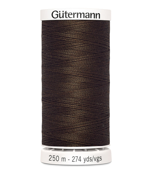 729914-595|Gutermann Sew-All Thread, Chestnut, 274 YD (250 M)