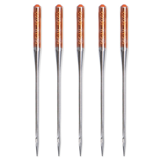 154234|Prym Jersey Sewing Machine Needles, Size 12 (No. 80), 5 pc