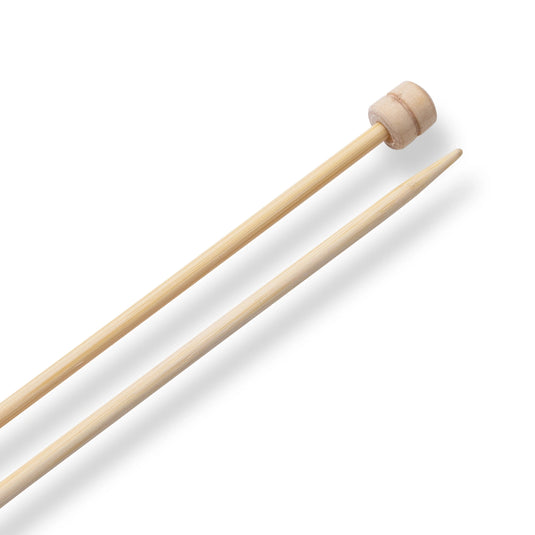 222113|Prym 13" Single Point Bamboo Knitting Needles, 3mm