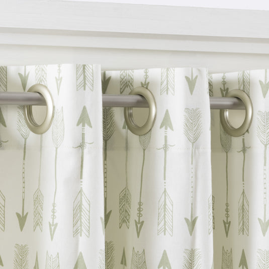 44367|Dritz 1-9/16" Plastic Curtain Grommets, Champagne, 8 Sets