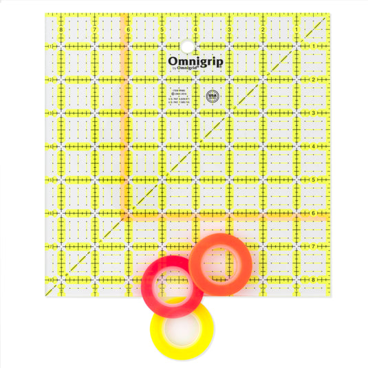 2102|Omnigrid Glow-Line Tape, Transparent and Fluorescent