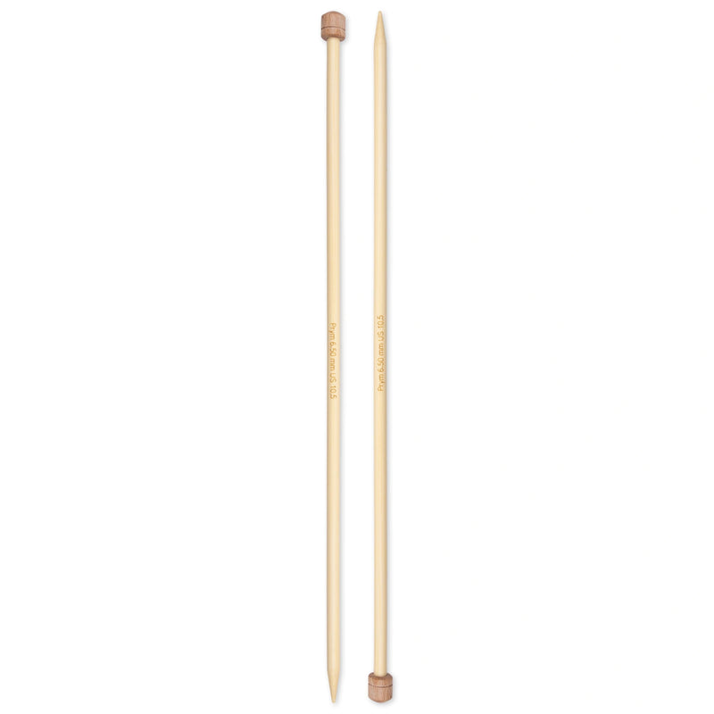 Load image into Gallery viewer, 222120|Prym 13" Single Point Bamboo Knitting Needles, 6.5mm
