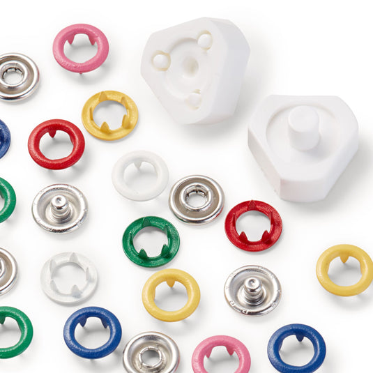 390740|Prym PL JERSEY 8 mm multi-colored with tools 60pc