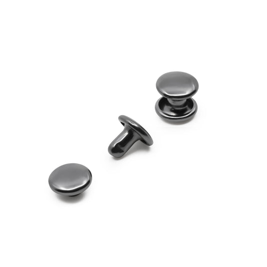 750-33|Dritz Double-Cap Rivets & Tools, 120 Sets, Gunmetal