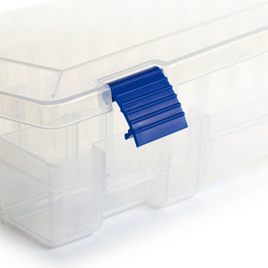 611982|Prym Embroidery Box, Clear, 23 Compartments