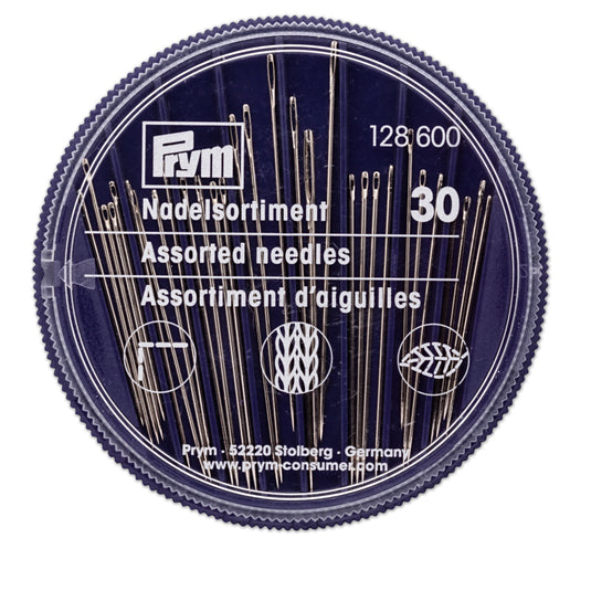 128600|Prym Tapestry/Darning Hand Needles, Assorted, 30 pc