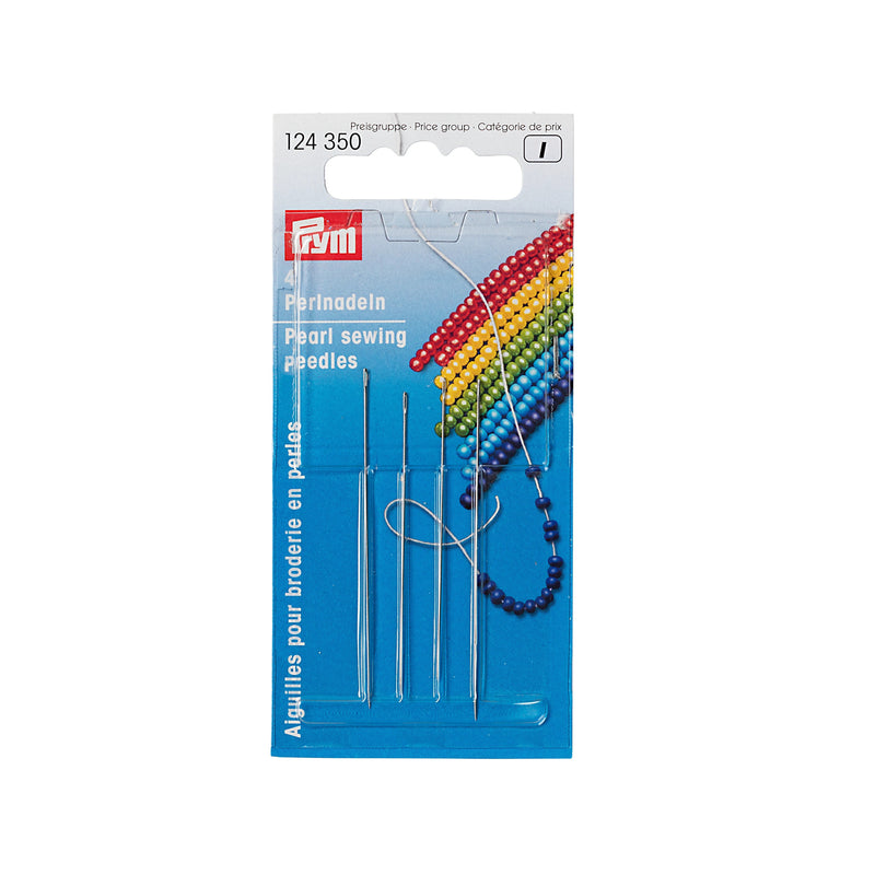Load image into Gallery viewer, 124350|Prym Pearl Sewing Hand Needles, No. 10 &amp; 12, 4 pc