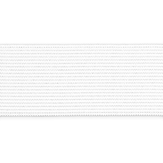 9318W|Dritz 1" Knit Elastic, White, 1-1/4 yd
