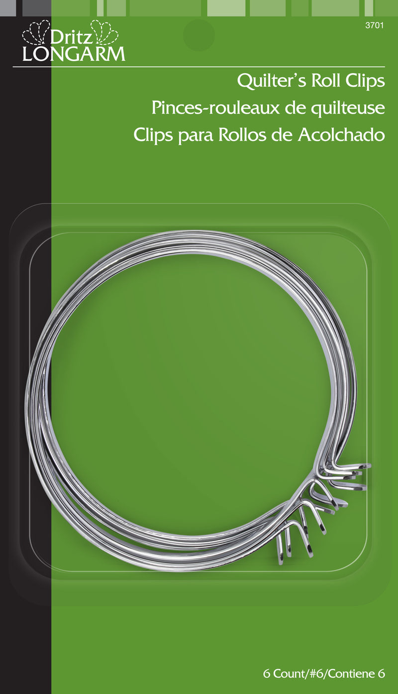Cargue la imagen en el visor de la galería, 3701|Dritz Quilters Roll Clips, 6 pc
