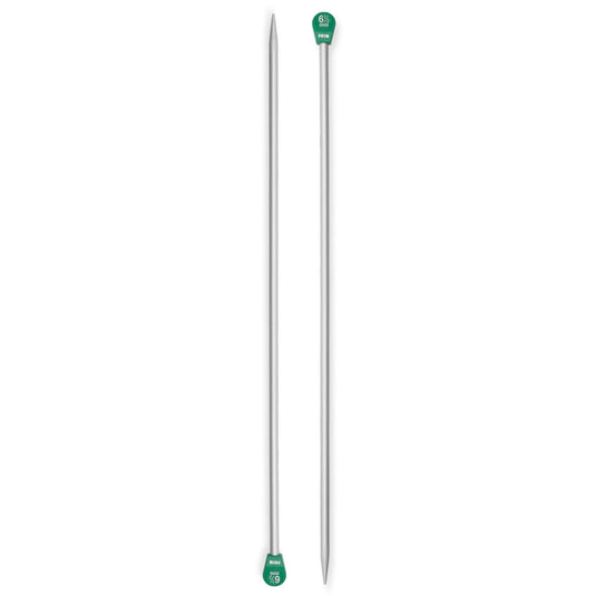 191482|Prym 16" Single Point Aluminum Knitting Needles, 6.5mm