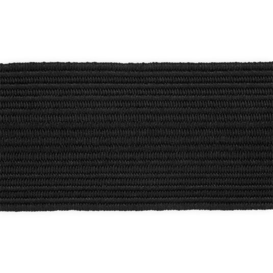 9535B|Dritz 1" Black Braided Elastic, 3 yd